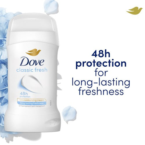 Dove Classic Fresh Anti-Perspirant Stick 50ml - British product