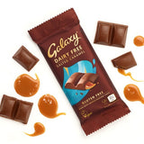 Galaxy vegan salted caramel chocolate bar 100g, UK version