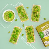 Amisa Protein Lentil Crispbread 100g - British product
