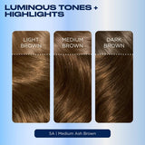 Clairol Nice'n Easy hair dye 5A Medium Ash Brown - British product