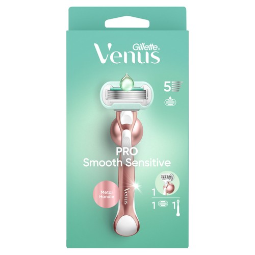 Gillette Venus Deluxe Smooth Sensitive Razor Rose Gold