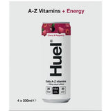 Huel A-Z cherry and raspberry sparkling drink 4 x 330ml, UK version