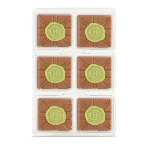 Hotel Chocolat pistachio praline chocolate, imported from the UK