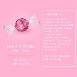 Lindt Lindor strawberries and cream chocolate truffles 200g box, UK version