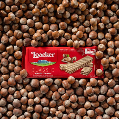 Crispy Hazelnut Cream Filled Wafers