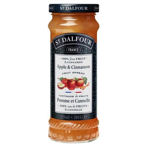 St Dalfour apple & cinnamon fruit spread 284g (British brand)