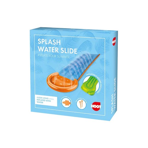 Hoot inflatable splash water slide - British product