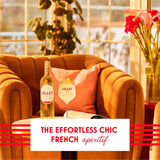 Lillet Blanc white wine-based aperitif bottle, UK version
