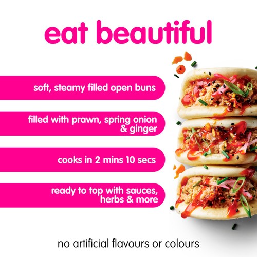 Itsu prawn bao sliders 165g, UK version