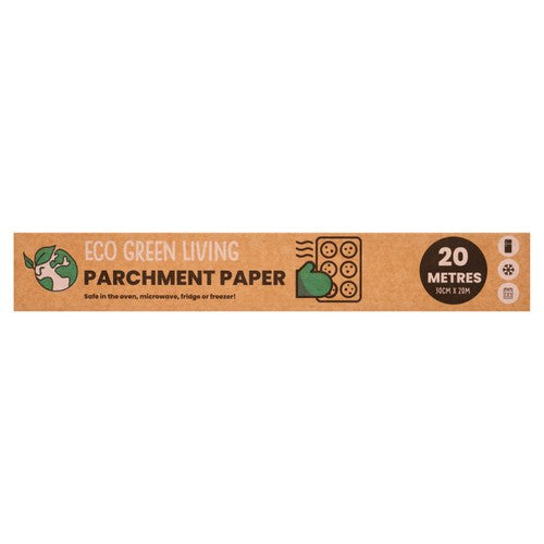 Eco Green Living compostable parchment paper 30cm x 20m - British product