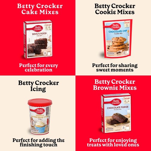 Betty Crocker gluten free brownie mix 415g, imported from the UK