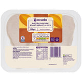 Ocado sliced roast chicken breast 166g, imported from the UK
