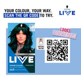 Schwarzkopf LIVE Intense Colour U75 Midnight Jade hair dye box, UK version