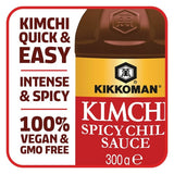 Kikkoman spicy chilli sauce for kimchi bottle, UK version