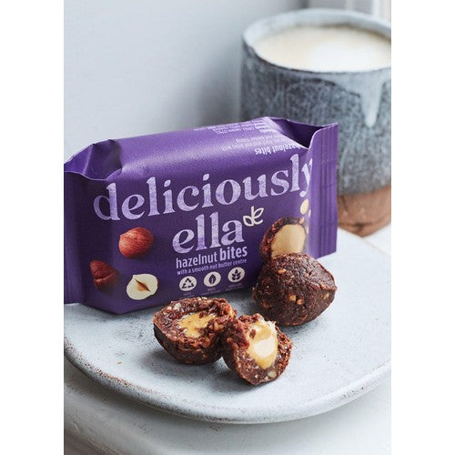 Deliciously Ella hazelnut nut butter bites 36g - British product