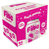 Fibe fruit punch drink 4 x 250ml cans - British product