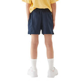 MS Pure Cotton School Shorts 9-10 Years Navy