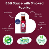 Bay's Kitchen BBQ sauce with smoked paprika 275g - British product