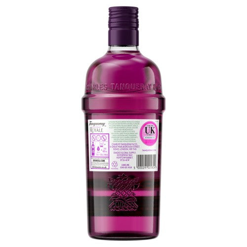 Tanqueray Blackcurrant Royale gin 70cl (British brand)