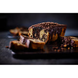 M&S Chocolate & Vanilla Marble Loaf Cake 450g, imported from the UK