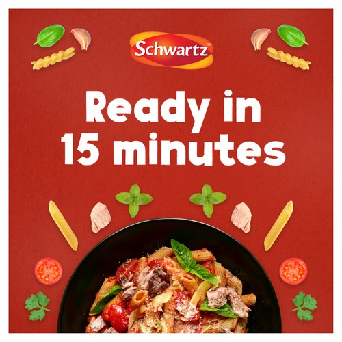 Schwartz Tuna Pasta Napolitana recipe mix 30g (British brand)