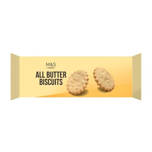 M&S all butter Viennese biscuits 200g, imported from the UK