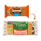 Warburtons Gluten Free white sandwich thins 4 pack (British brand)