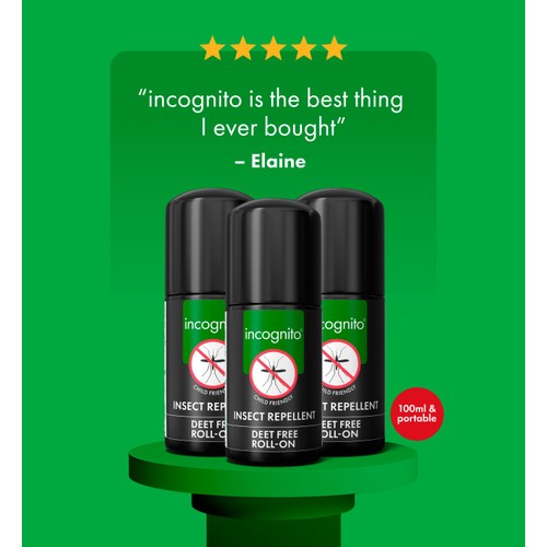Incognito Anti-Mosquito Roll-On Insect Repellent