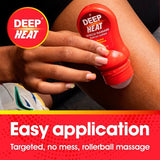 Deep Heat herbal fragrance muscle relief roll-on 50ml - British product