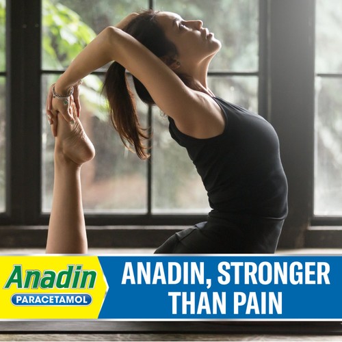 Anadin paracetamol pain relief tablets 16s - British product