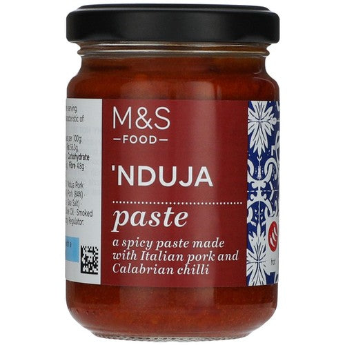 M&S 'Nduja spicy Italian paste 120g, imported from the UK