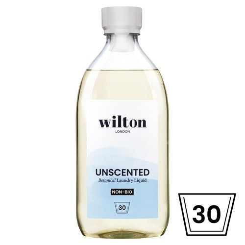 Wilton London unscented laundry liquid 1L (British brand)