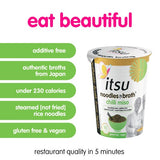 Itsu chilli miso instant noodles pot 64g, UK version