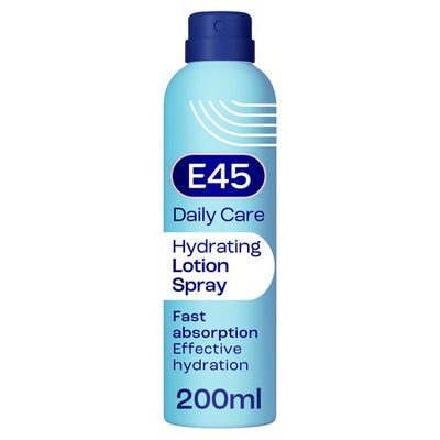 M&S E45 Daily Moisturiser Spray Dry Sensitive Skin Body Lotion 200ml- Buy online at McGrocer