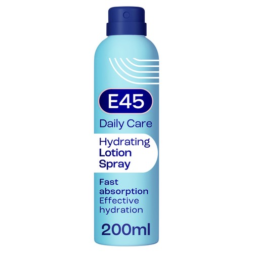 E45 Daily Moisturiser Spray Dry Sensitive 200ml - British product