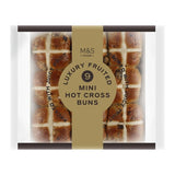 M&S Mini Hot Cross Buns 9 count, imported from the UK