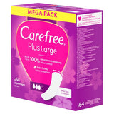 Carefree Plus Large Scented Pantyliners - British product