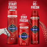 Old Spice Captain deodorant spray 150ml, imported from the UK