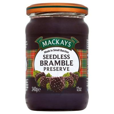 M&S Mackays Seedless Bramble Jam 340g- Buy online at McGrocer