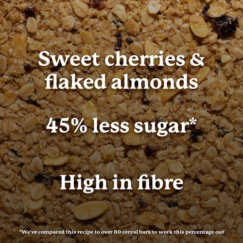 Graze Cherry Bakewell flapjack 50g, UK version