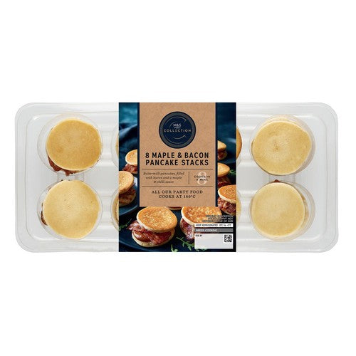 M&S 8 Maple & Bacon Pancake Stacks