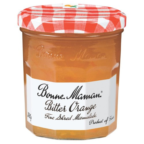 Bonne Maman bitter orange fine shred marmalade 370g - British product