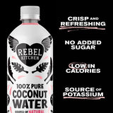 Rebel Kitchen pure coconut water - British product