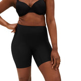 M&S Womens Light Control Thigh Slimmers, 2 Pack, 8, Black