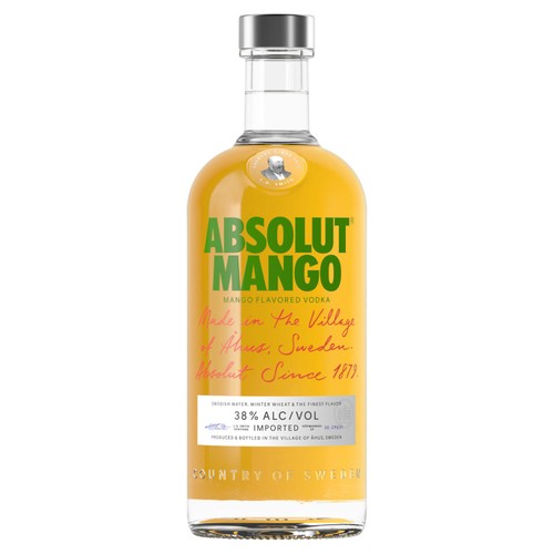 Absolut Mango Flavoured Vodka 70cl - British product