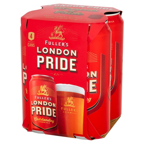 Fuller's London Pride Amber Ale beer 4 x 500ml - British product