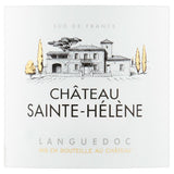 Chateau Sainte-Helene Languedoc red wine 2018 75cl - British product