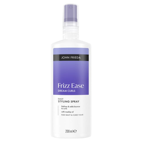 John Frieda Dream Curls styling spray for curly hair, UK version