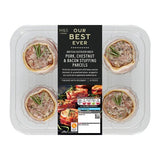 M&S Our Best Ever 6 Pork Chestnut & Bacon Stuffing Parcels Frozen