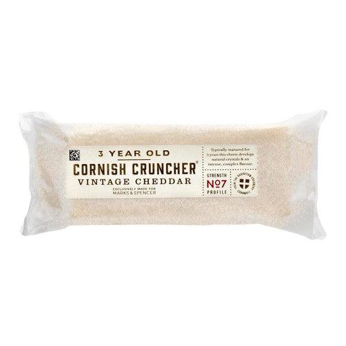 M&S 3 Year Old Cheddar cheese 400g, imported from the UK